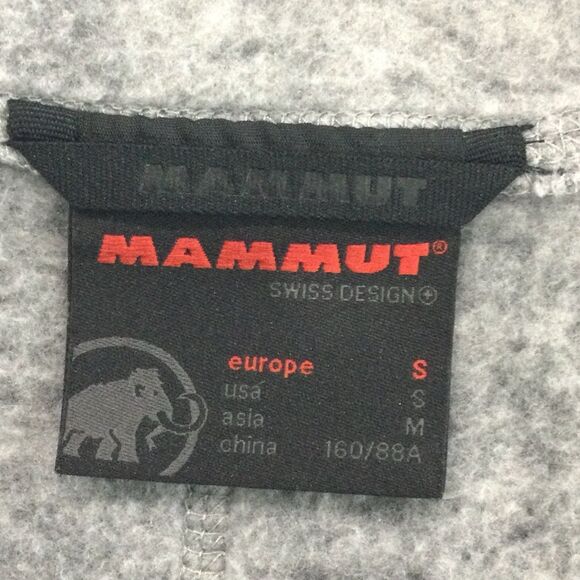 Mammut Jacket Women's Size S Color Gray Granit Full Zip Hooded 1014-01370 - Picture 3 of 10